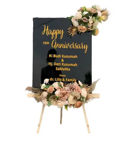 Papan Bunga Akrilik Singonegoro