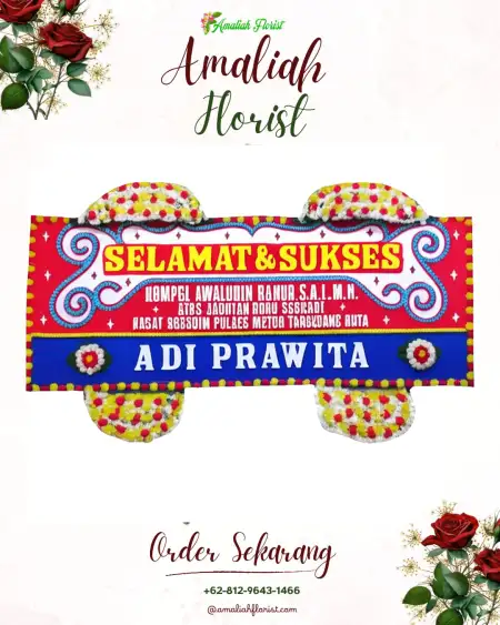 Papan Bunga Ucapan Selamat Singonegoro